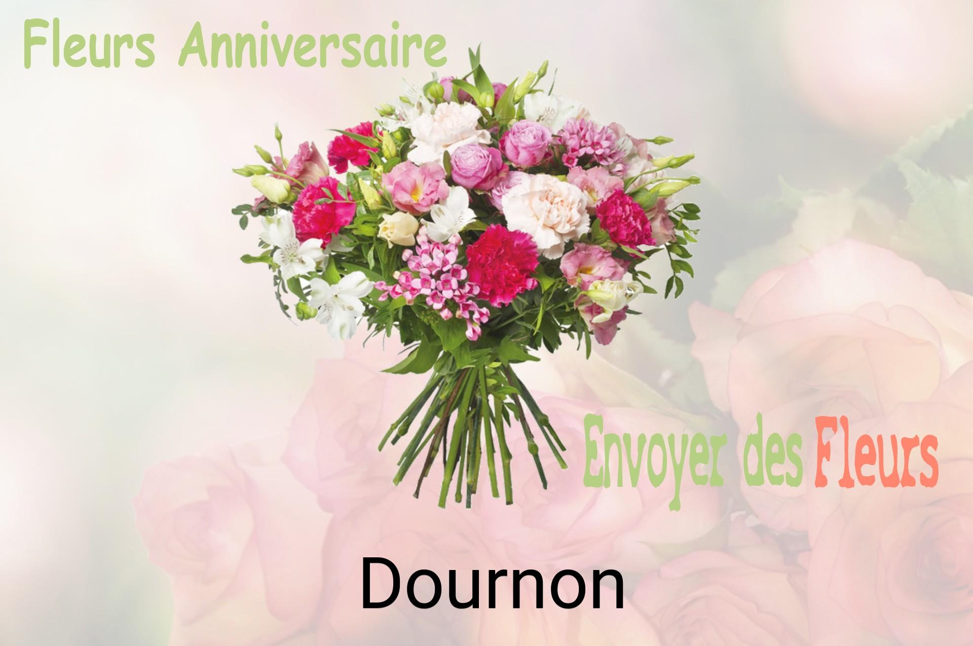 Bouquet de fleurs d’anniversaire livré à Dournon