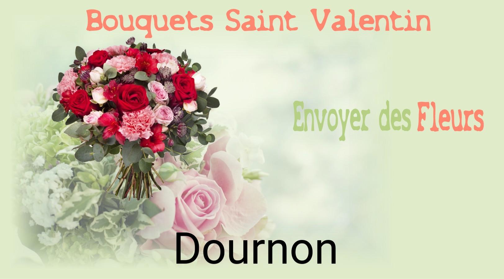 Roses de Saint-Valentin livrées à Dournon